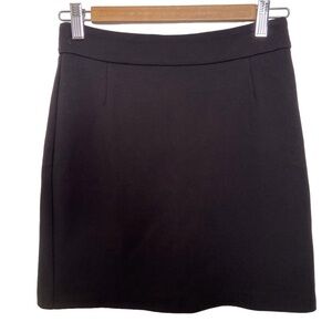 Esprit Black mini skirt soft jersey stretchy contemporary size 0
